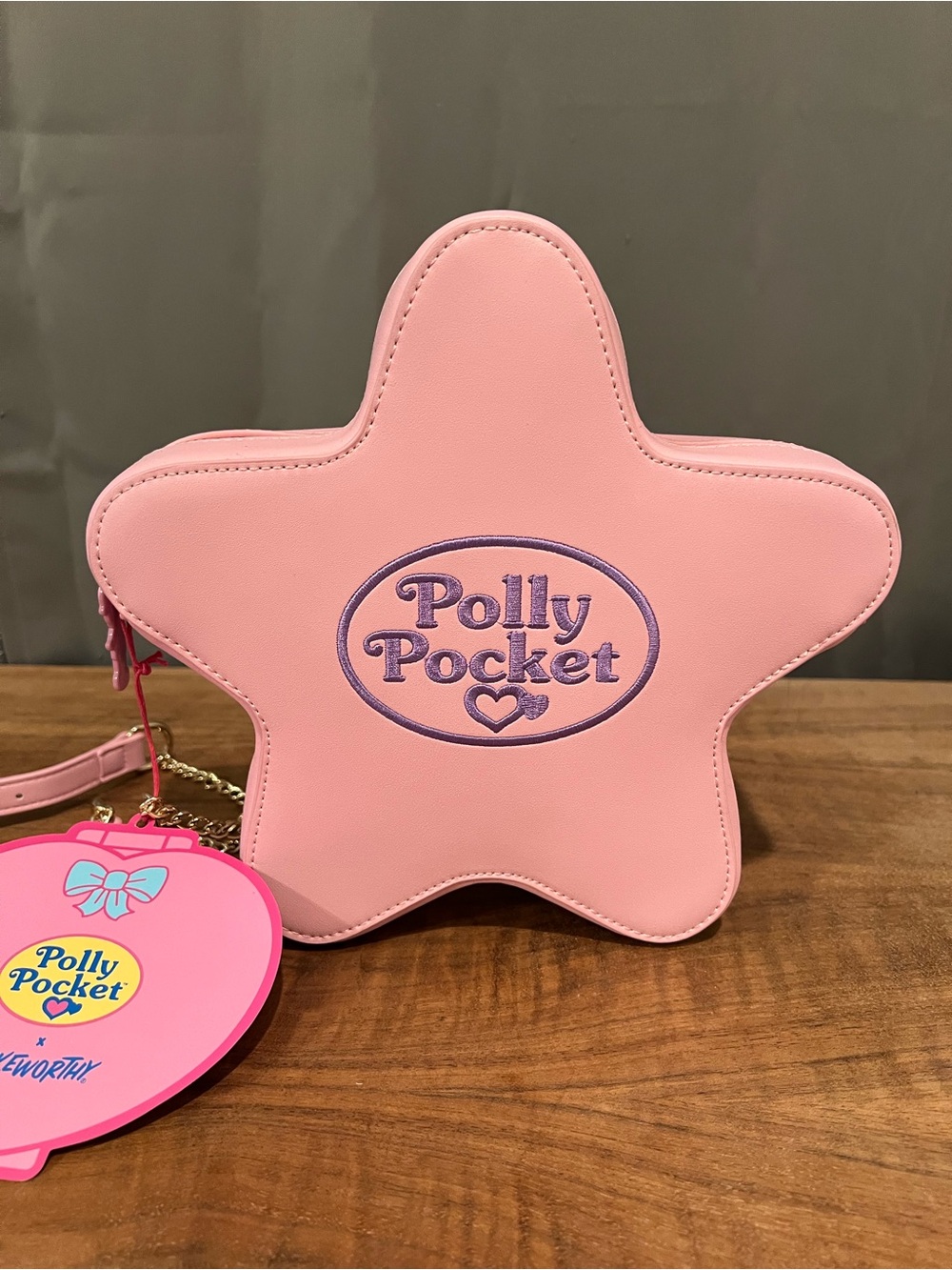 Polly pocket Pink Star Crossbody Bag
